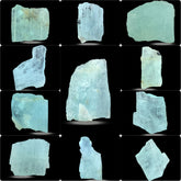 Aquamarine Crystals Lot from Pakistan