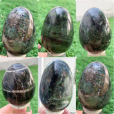 Nephrite Jade Eggs from Pakistan – 1,783 g | 6 Pieces