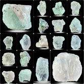 Natural Fluorite Crystal Lot from Pakistan