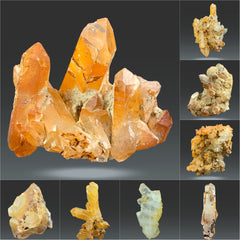 Iron Coated Quartz Cluster from Pakistan