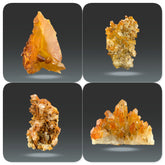 Iron Quartz Specimens from Skardu, Pakistan – 346 g | 4 Pieces