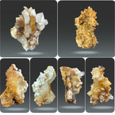 Iron Quartz Specimens from Skardu, Pakistan – 1,241 g | 6 Pieces