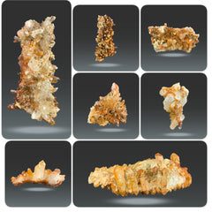 Iron Quartz Specimens from Skardu, Pakistan – 755 g | 8 Pieces
