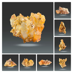 Iron Quartz Specimens from Skardu, Pakistan – 485 g | 7 Pieces