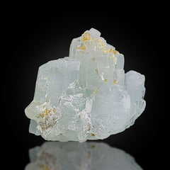 Etched Aquamarine and Morganite Crystals lot