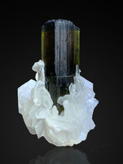 Green Cap Tourmaline with Quartz from Pakistan – 7 Piece Lot