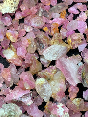 Pink Rose Quartz Rough Minerals from Afghanistan | 70 g