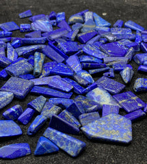 Drilled Polished Lapis Lazuli from Afghanistan – 197 g Jewelry & Keychain Lot