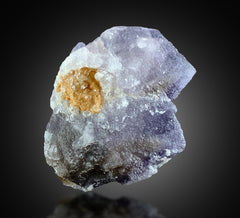 Natural Fluorite with Calcite Specimen from Baluchistan, Pakistan
