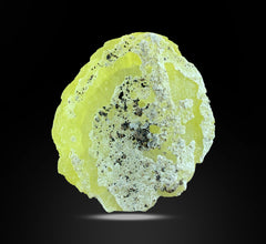 Yellow Brucite Crystals from Baluchistan, Pakistan