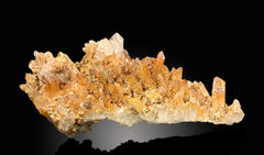 Iron Coated Quartz Crystals Lot from Pakistan – 1,490 g | Lot of 6