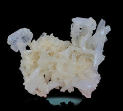Natural mix minerals lot from Pakistan featuring Brucite, Fluorite, Quartz and Aragonite. SKU: CL811.