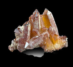 Iron Coated Quartz Crystals Lot from Pakistan – Lot of 10