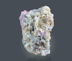 Rose Quartz Specimen Lot from Afghanistan – 280 g | 9 Pieces