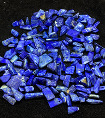 Drilled Lapis Lazuli from Afghanistan – 214 g Mineral Lot