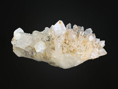 Clear Quartz Crystals Cluster on Matrix from Pakistan