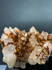 Iron Coated Quartz Cluster from Pakistan