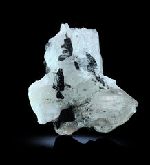 Quartz Crystals with Black Tourmaline from Pakistan – 416 g | 7 Pieces