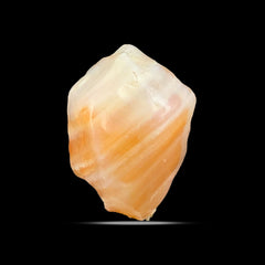 Orange Agate Quartz Rough from Pakistan