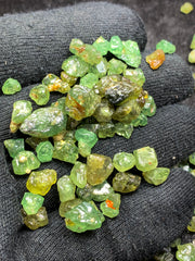 Peridot Rough, Faceting Grade from Mansehra, Pakistan