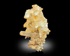 Mixed Minerals Andradite Garnet, Blue Quartz, Rutile Quartz, Smoky Quartz, Tourmaline, Brucite