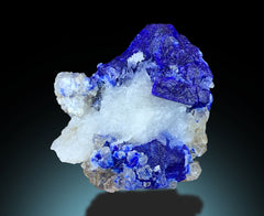 Natural Lazurite Crystal on Matrix from Afghanistan – 7 Piece Mineral Lot