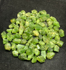 Rough Peridot Crystals from Mansehra, Pakistan