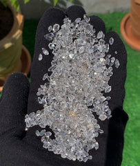 Diamond Quartz Crystals Lot from Pakistan – 212 g Crystal Lot