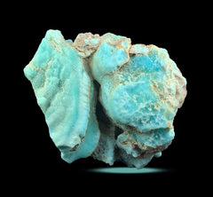 Natural Blue Aragonite Specimen from Baluchistan, Pakistan