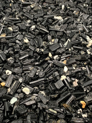Black Tourmaline Rough Specimen Lot from Skardu, Pakistan – 1,038 g