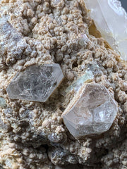 Aquamarine Cluster on Matrix Specimen from Afghanistan – 1,182 g