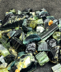 Bi-Color Tourmaline Crystal Lot from Afghanistan – 152 g