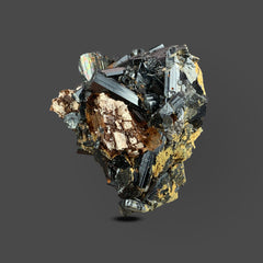 Schorl Tourmaline Cluster on Matrix from Skardu, Pakistan