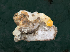 Iron Coated Quartz on Matrix from Skardu, Pakistan – 557 g