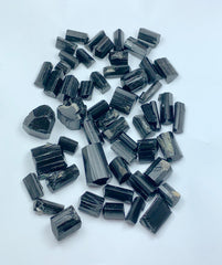 Black Tourmaline Crystals from Pakistan – 146 g Mineral Lot