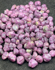 Rough Ruby Crystal Parcel from Afghanistan – Pink Corundum Mineral