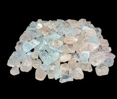 Aquamarine and Morganite Rough, Cutting Grade