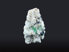 Schorl Tourmaline with Fluorite on Feldspar Matrix from Skardu, Pakistan – 978 g