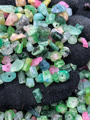 Multi Color Tourmaline Rough from Afghanistan