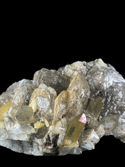 Iron Coated Quartz Crystal Cluster from Pakistan – 730 g