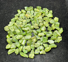 Green Peridot Rough Lot from Mansehra, Pakistan – 84 g