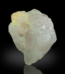 Morganite with Green Tourmaline from Afghanistan