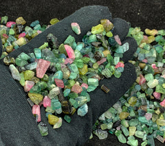 Multi-Color Tourmaline Rough from Afghanistan – 348 g Crystal Lot