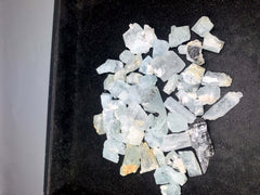 Aquamarine Rough Crystals from Pakistan – 145 g | 2 Pieces