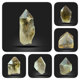 Smoky Quartz Crystals from Pakistan – 393 g | 6 Pieces