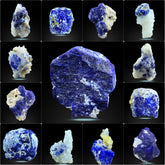 Lazurite Crystals on Matrix from Afghanistan