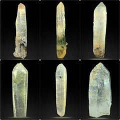 Chlorite Quartz Crystals Lot from Pakistan