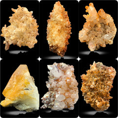 Iron Coated Quartz Cluster on Matrix from Pakistan
