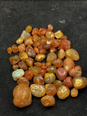 Agate Quartz from Pakistan – 265 g Rough Agate Crystal Lot