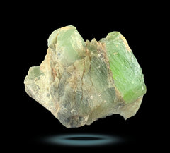 Peridot Crystals on Matrix Lot from Mansehra, Pakistan